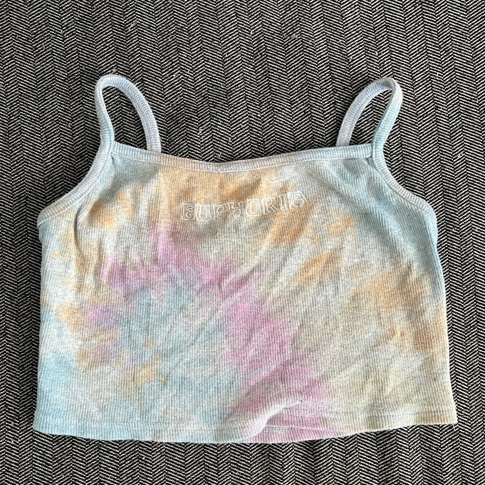PACSUN, Tie dye, “Euphoria” crop, size XS.